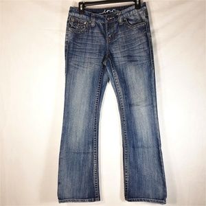 INC International Concepts Sz 6 Reg Boot Leg Jeans